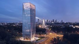 Warszawa: Pracownia Kuryłowicz Architekci zaprezentowała projekt nowego wieżowca