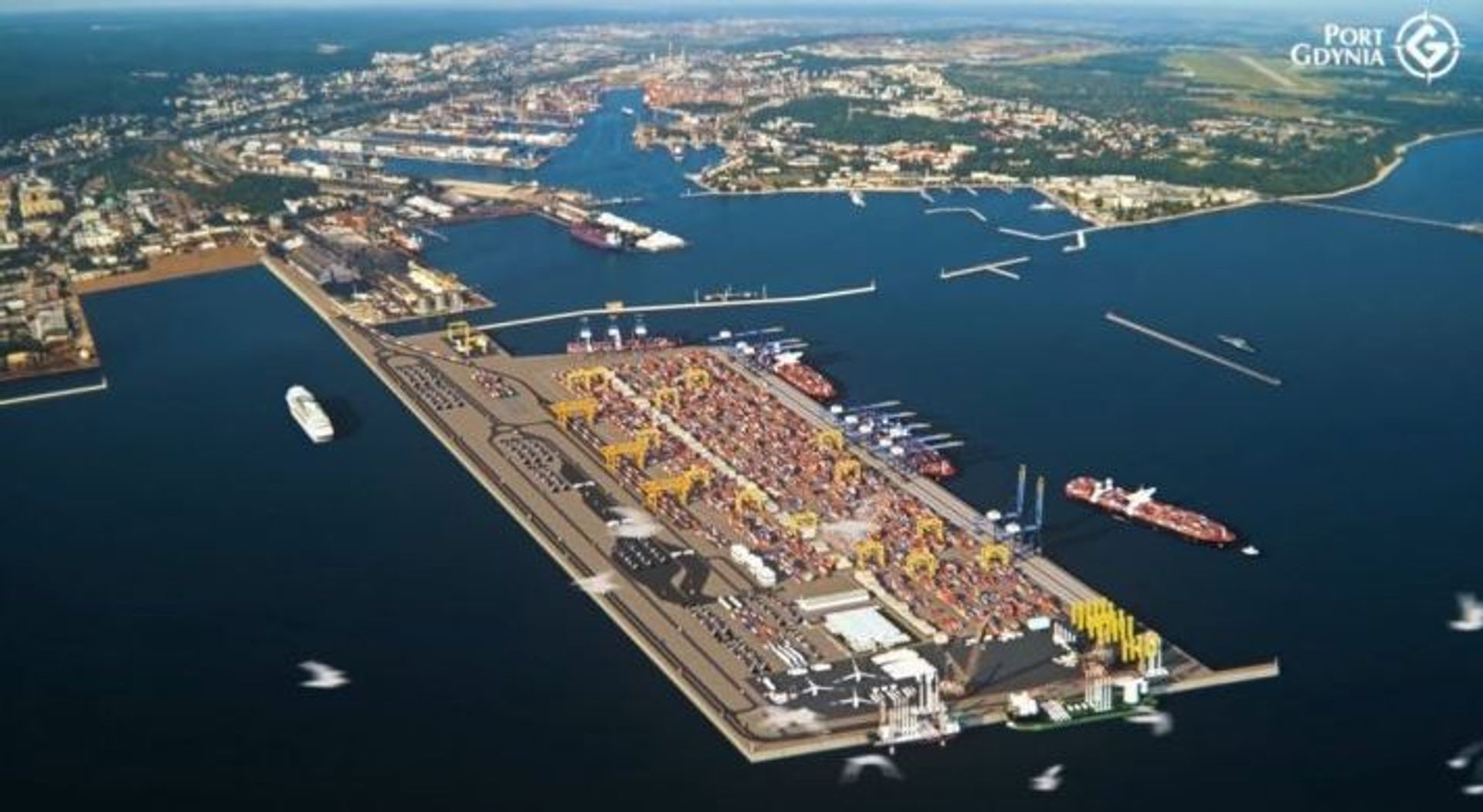 Rusza największa inwestycja w historii Portu Gdynia – budowa Portu Zewnętrznego 