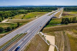 Odcinek drogi ekspresowej S1 łączący woj. małopolskie i śląskie prawie gotowy
