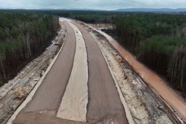 W woj. świętokrzyskim powstaje odcinek drogi ekspresowej S17 Przełom/Mniów - Kielce [FILMY]
