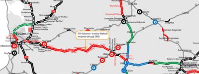 Start prac na odcinku Cybowo - Łowicz Wałecki. To fragment przyszłej 400‑km drogi ekspresowej S10 Szczecin - Warszawa