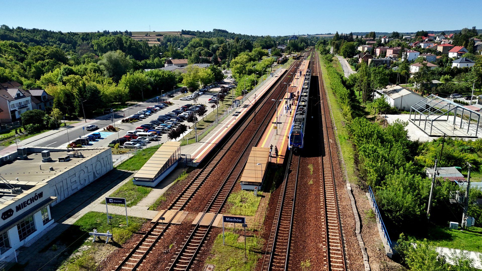 Szybsze podróże z nowych peronów na trasie Kraków - Tunel