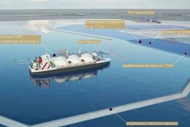 W Gdańsku za ok. 4,5 mld zł powstaje wielki pływający Terminal LNG (FSRU Offshore) 