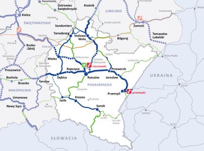 Kolej Dużych Prędkości zmieni Podkarpacie