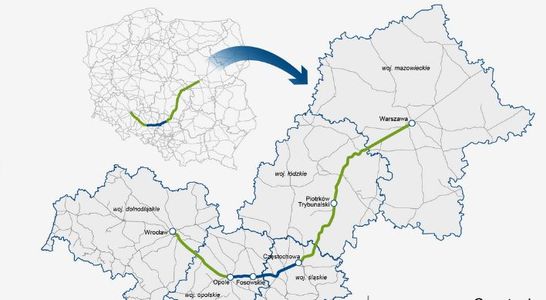 Szybciej dojedziemy koleją z Warszawy przez Opole do Wrocławia