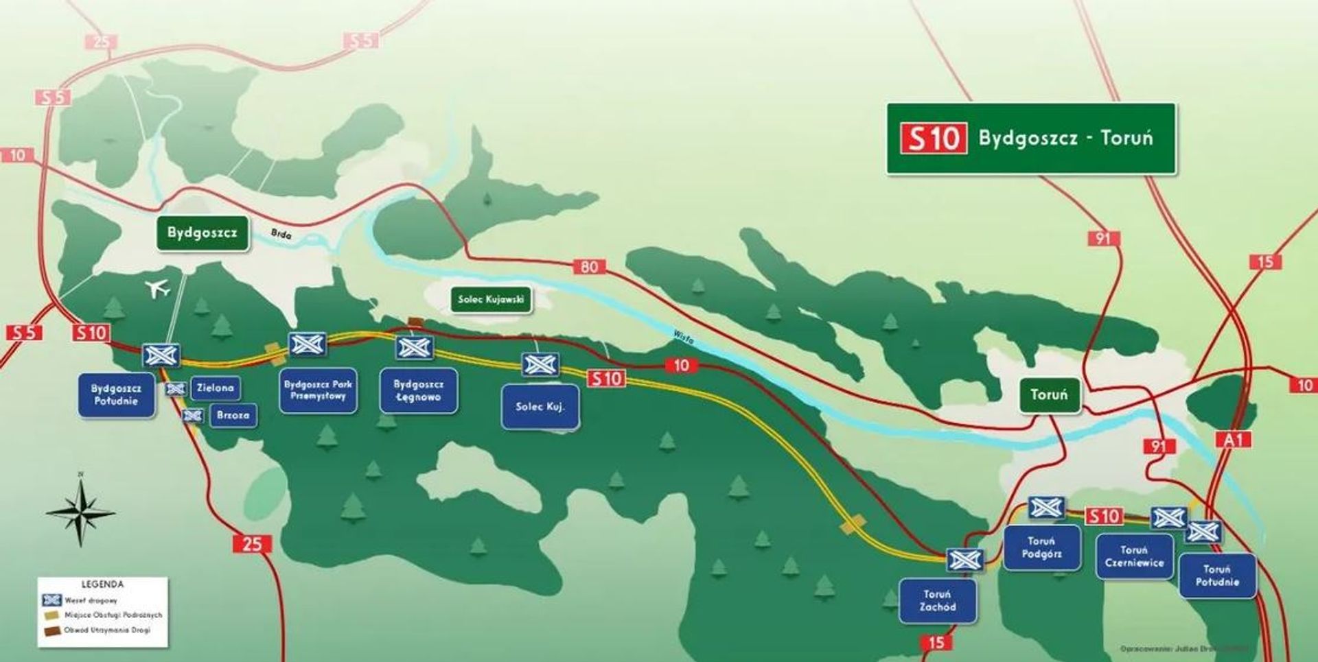 Co słychać na budowie drogi ekspresowej S10 Bydgoszcz - Toruń? 
