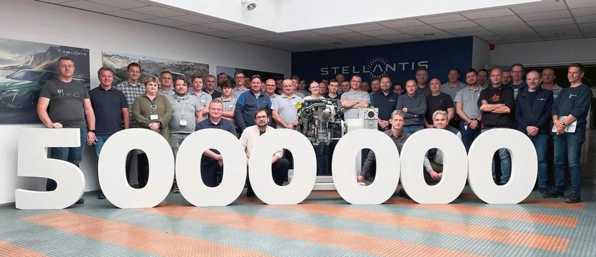 Fabryka Stellantis w Tychach wyprodukowała 5. milionowy silnik w swojej historii