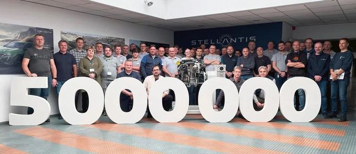 Fabryka Stellantis w Tychach wyprodukowała 5. milionowy silnik w swojej historii
