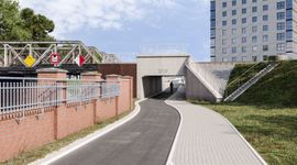 Nowy tunel pod torami powstanie wzdłuż Kanału Miejskiego we Wrocławiu [WIZUALIZACJE]