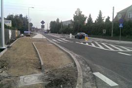 [Wrocław] Nowe inwestycje na Muchoborze Wielkim. Zbudują drogi rowerowe, chodnik i przejście dla pieszych