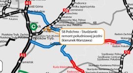 Rusza remont najstarszego, 9-kilometrowego, betonowego odcinka drogi ekspresowej S8