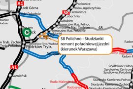 Rusza remont najstarszego, 9-kilometrowego, betonowego odcinka drogi ekspresowej S8