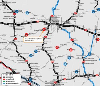 Zielone światło dla budowy obwodnicy Strykowa, w ciągu DK32