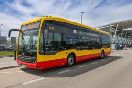 MPK Wrocław elektryfikuje linię 129 na lotnisko dzięki 12 nowym autobusom Mercedes eCitaro