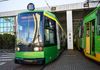Pierwszy tramwaj z niemieckiego Bonn wyjeżdża na poznańskie torowiska [ZDJĘCIA]