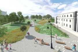 Błonia pod Zamkiem - rusza duża, zielona inwestycja w centrum Lublina [WIZUALZIACJE]