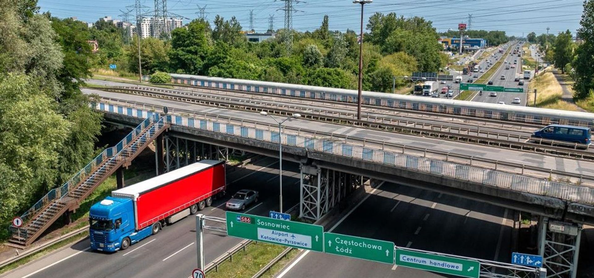 Rozstrzygnięto przetarg na przebudowę wiaduktów nad S86 w Katowicach