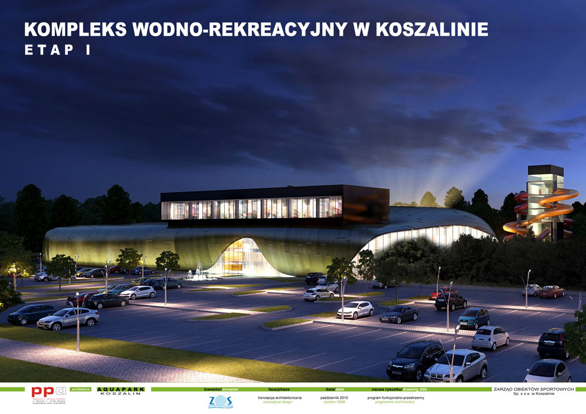  Zarząd Obiektów Sportowych Sp. z o.o. zerwał umowę na budowę aquaparku w Koszalinie