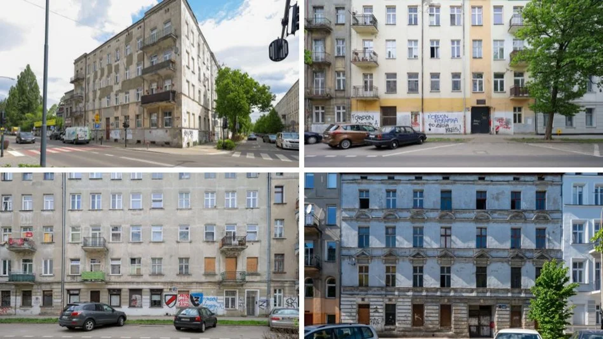 Wiatr zmian przy Abramowskiego w Łodzi. Aż 4 kamienice zostaną wyremontowane