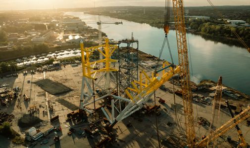 Postępy w produkcji elementów infrastruktury morskiej dla farm wiatrowych Bałtyk 2 i 3