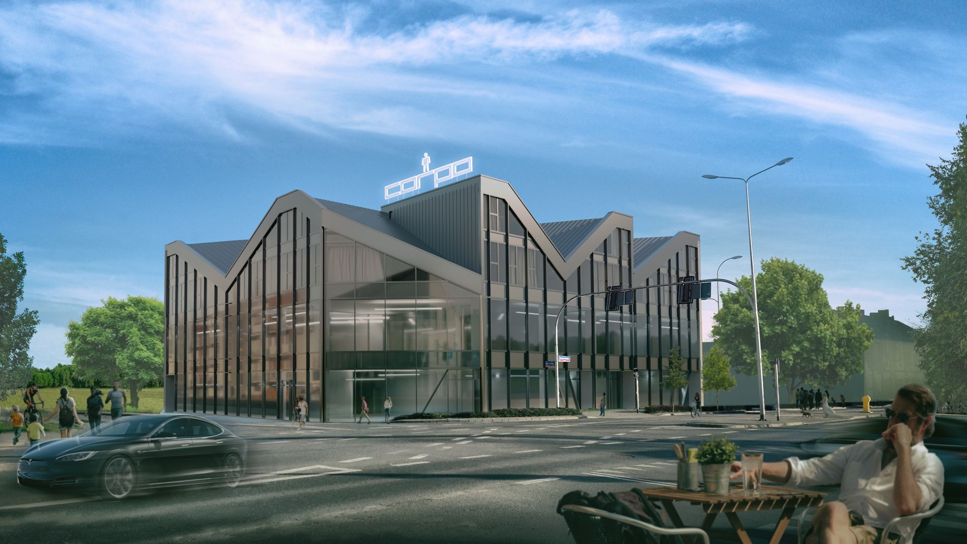 Wrocław: Corpo – nowe biura, apartamenty i lokale usługowe na Ołtaszynie 