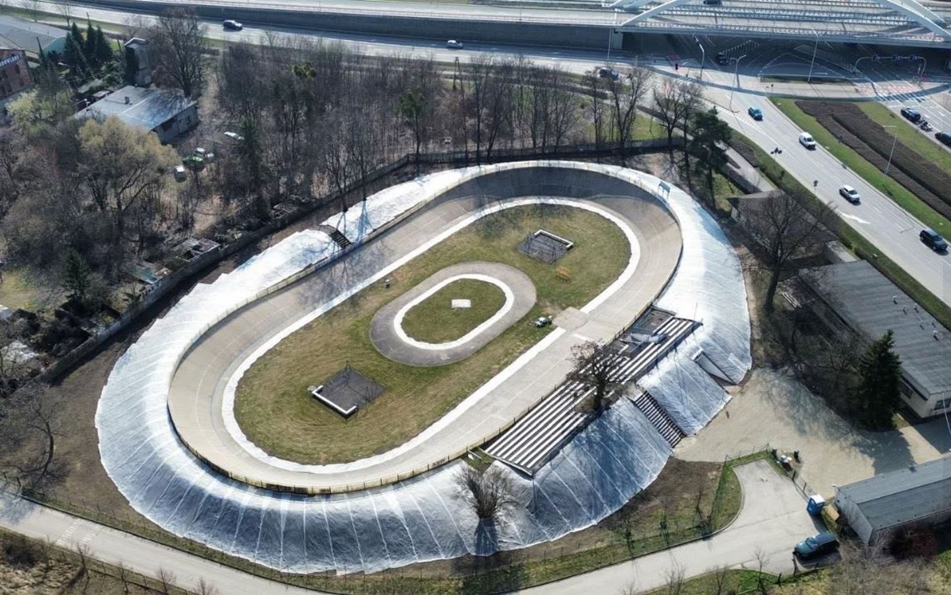 Prawie 100-letni Welodrom (Tor Kolarski) we Wrocławiu przejdzie kompleksową modernizację 