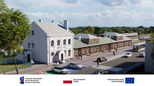 Dworce w Dęblinie, Otwocku i Częstochowie objęte dofinansowaniem unijnym [WIZUALIZACJE]