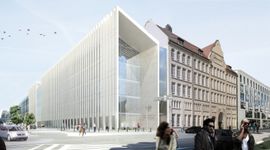 [Wrocław] Ruszają przygotowania do budowy nowego gmachu sądu przy Piłsudskiego [WIZUALIZACJE]