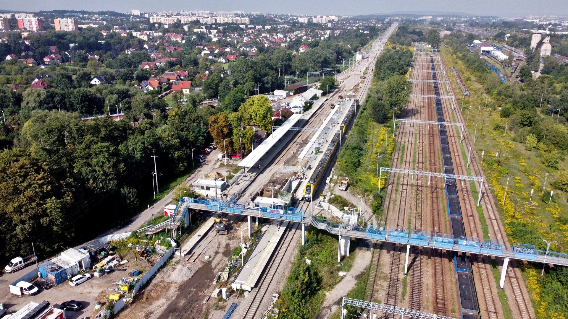 Przejście podziemne ułatwi dostęp do pociągów na stacji Kraków Bieżanów 