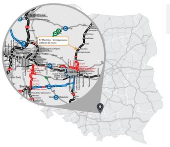  Otwarto 5-kilometrowy odcinek drogi ekspresowej S7 pod Krakowem