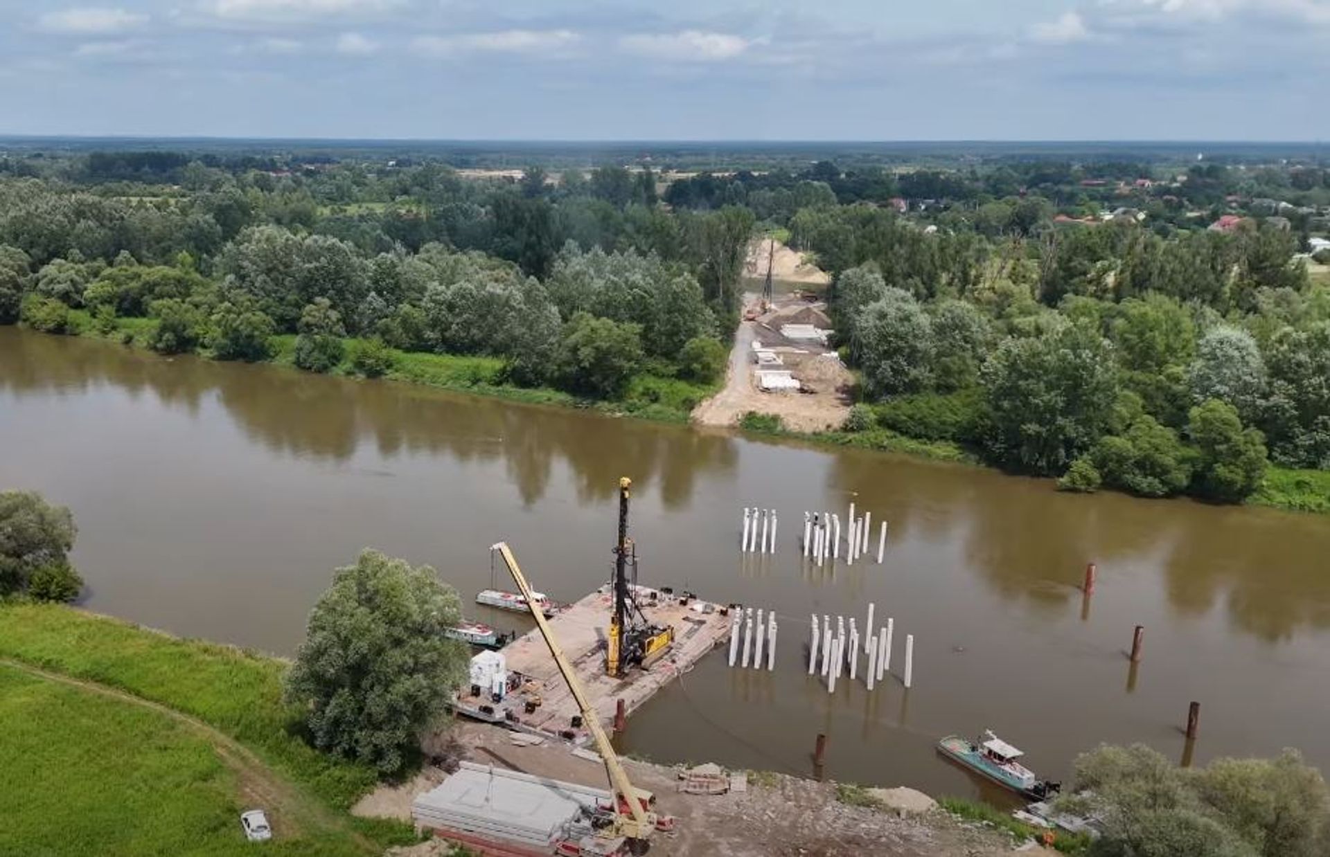 STRABAG buduje najdłuższy most na Podkarpaciu 