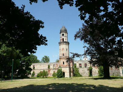 Prywatny inwestor zamierza odbudować średniowieczny zamek w Strzelcach Opolskich [FILMY]