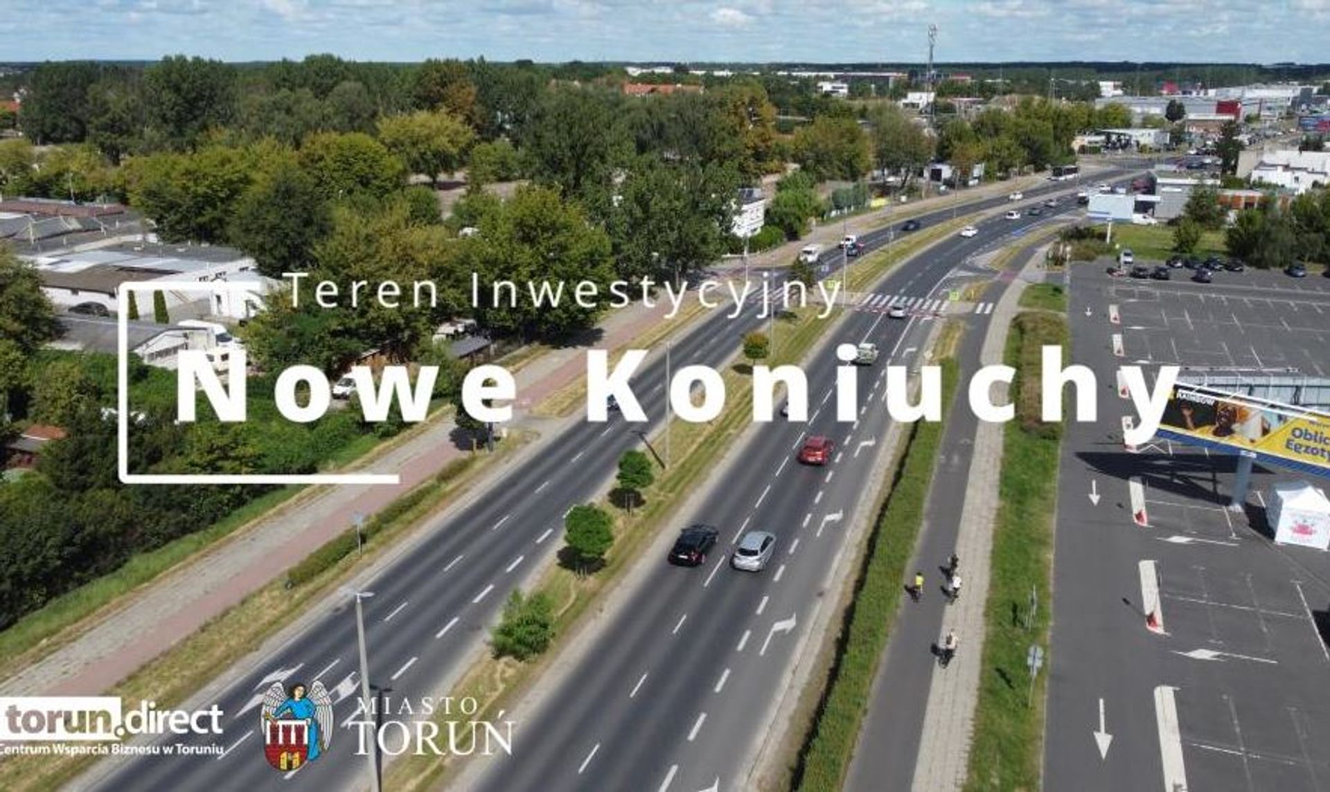 Nowe Koniuchy - atrakcyjny teren inwestycyjny w Toruniu wystawiony na sprzedaż