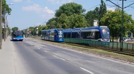 Kraków: Przebudowa Bieńczyckiej wchodzi w kolejną fazę, tramwaje na zmienionych trasach