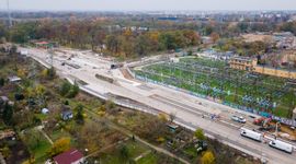 Trwa budowa nowej trasy tramwajowej przez Popowice [FILM + ZDJĘCIA]