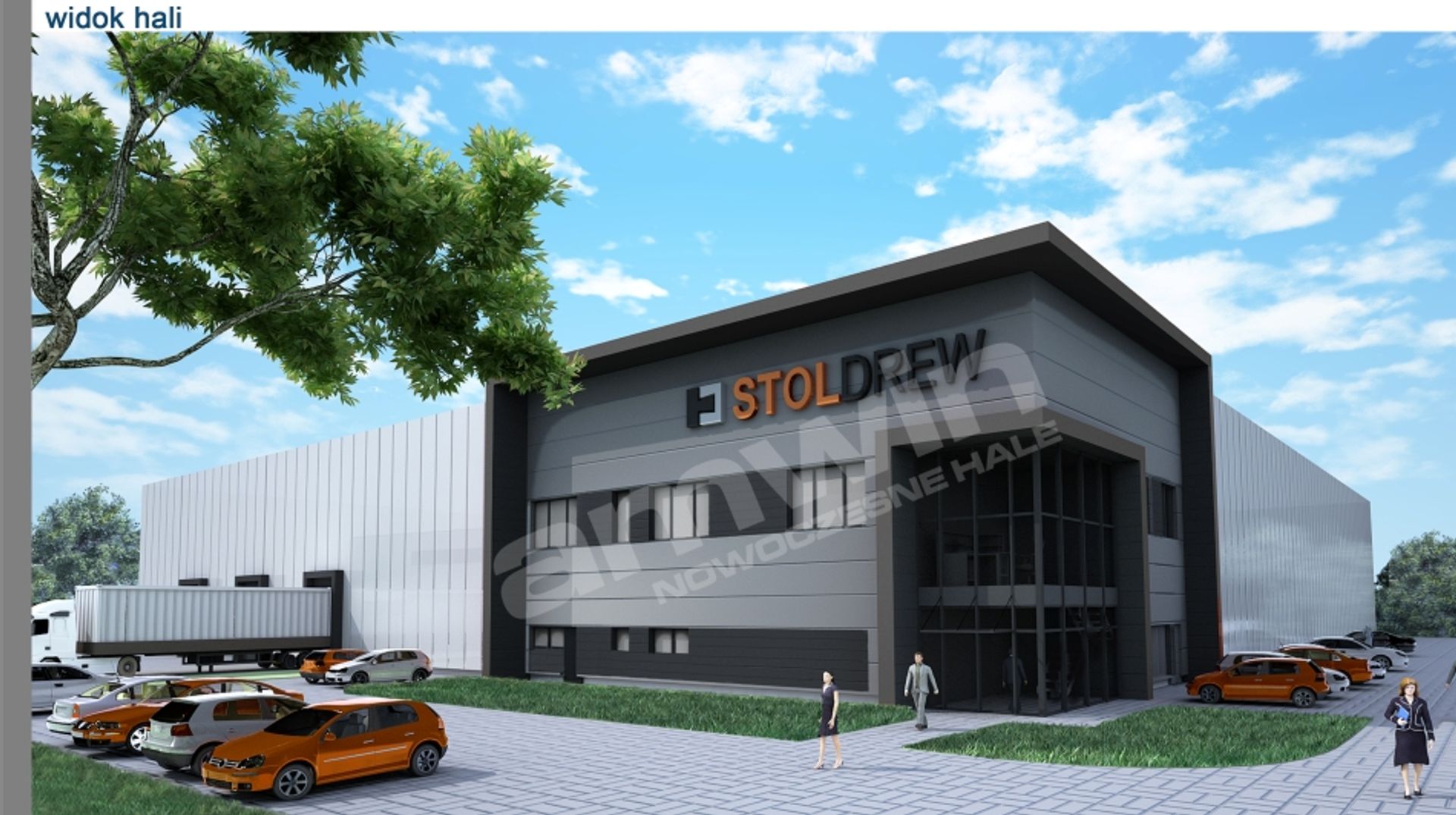  Optymalne rozwiązania zapewniające bezpieczeństwo i wysoką ergonomię pracy na przykładzie projektu i budowy hali magazynowo-produkcyjnej dla firmy Stoldrew.
