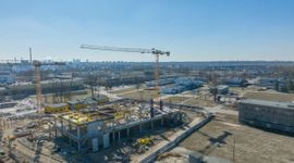 W Warszawie trwa budowa nowej fabryki leków Polfy Tarchomin. Inwestycja warta jest 500 milionów złotych