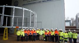 Grupa Przemysłowa Baltic ukończyła pierwsze konstrukcje stalowe dla fundamentów projektu Baltica 2