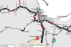 Podpisano umowę na zaprojektowanie i budowę 16-kilometrowej obwodnicy Starogardu Gdańskiego