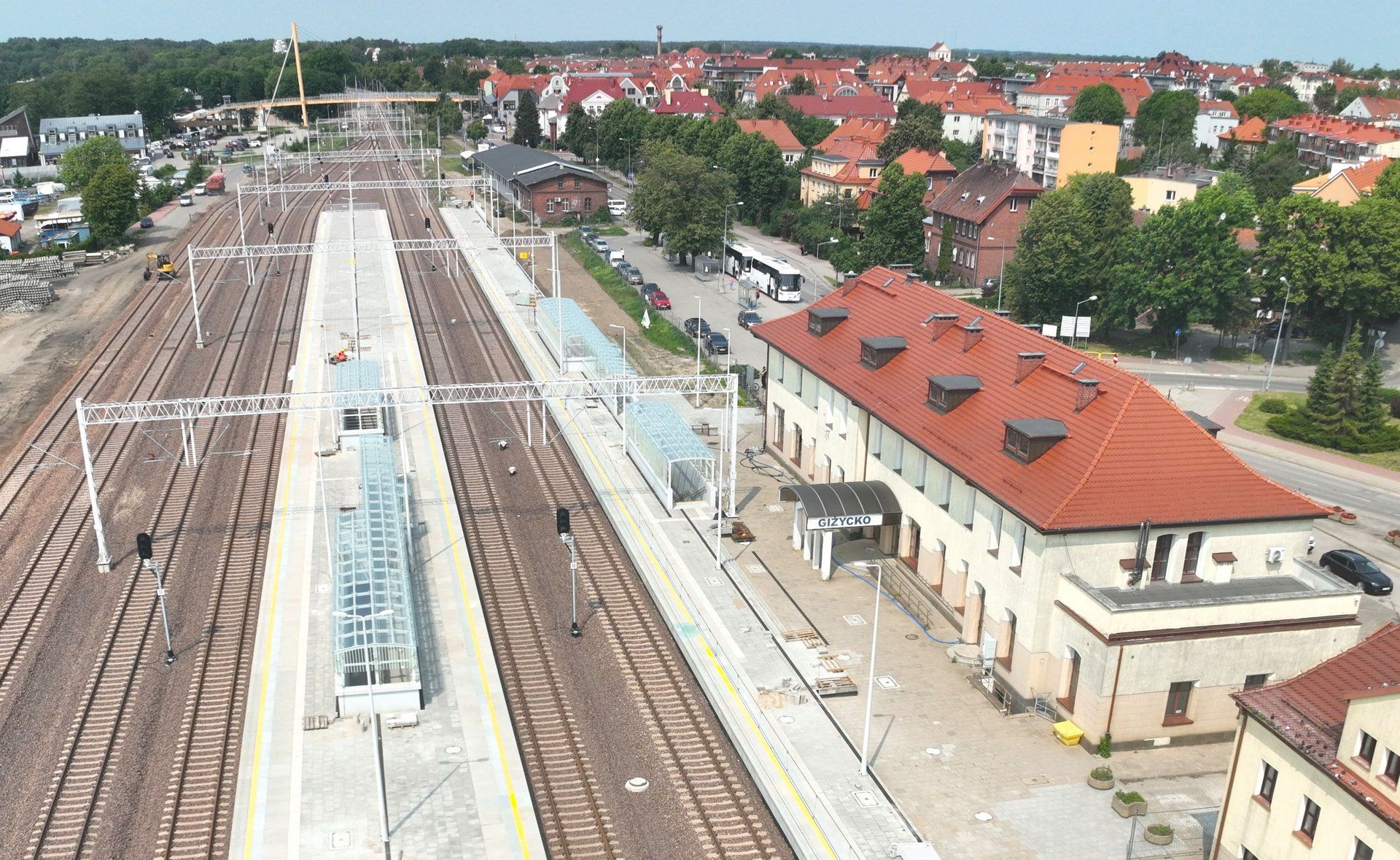 Kolej wróciła na Mazury – z Ełku do Giżycka po nowym torze