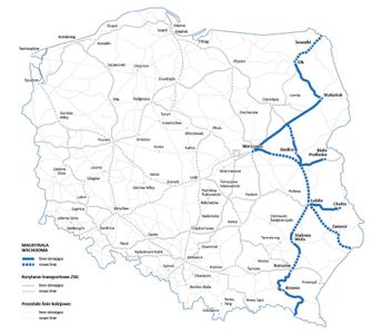 Polska wschodnia zyskuje dzięki Zintegrowanej Sieci Kolejowej