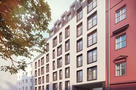 Wrocław: Nowy Targ – Castellum buduje apartamentowiec z ponadstumetrowym penthousem w ścisłym centrum [WIZUALIZACJE]