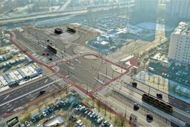 Kolejny kroku ku budowie trasy tramwajowej na Gocław [WIZUALIZACJE]