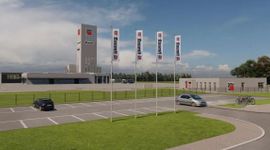 Baumit buduje fabrykę w Zimnej Wódce za 100 milionów złotych. Powstanie 63-metrowa wieża