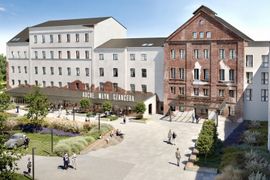Arche rewitalizuje dawny Młyn Szancera w Tarnowie. Powstanie hotel ze 170 pokojami [WIZUALIZACJE+ZDJĘCIA]