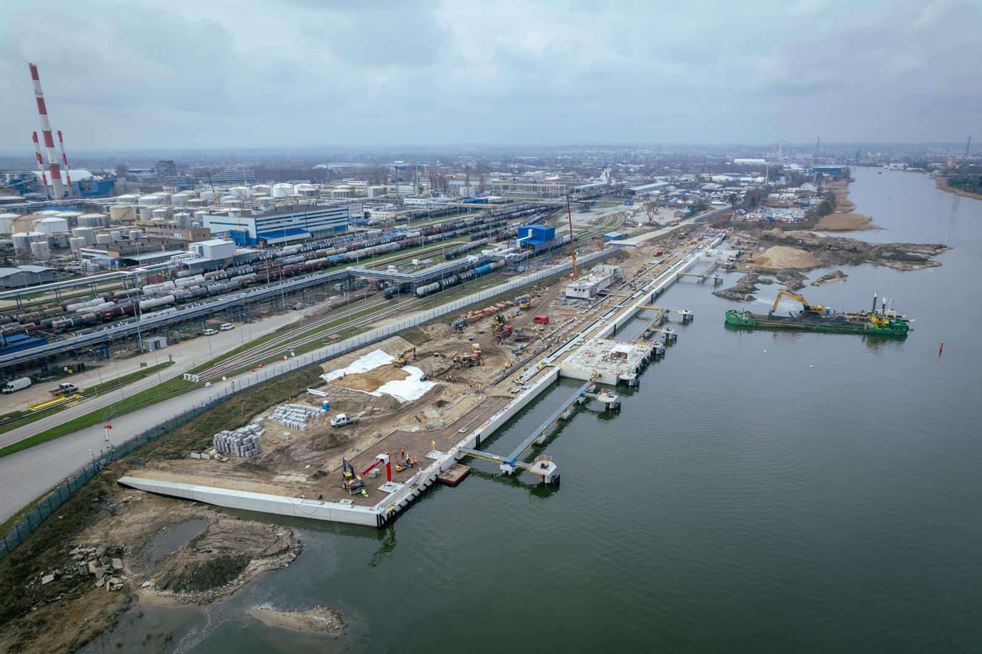 Rozpoczęła się decydująca faza realizacji Morskiego Terminala Przeładunkowego Rafinerii Gdańskiej 