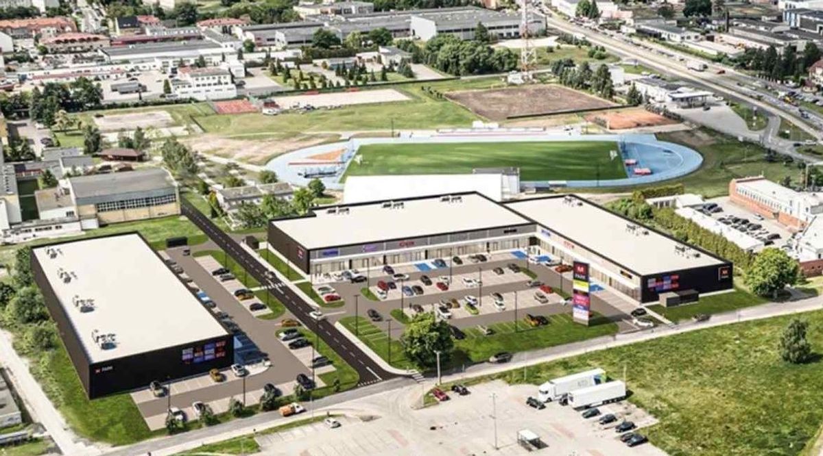Materiały prasowe, / M Park Człuchów