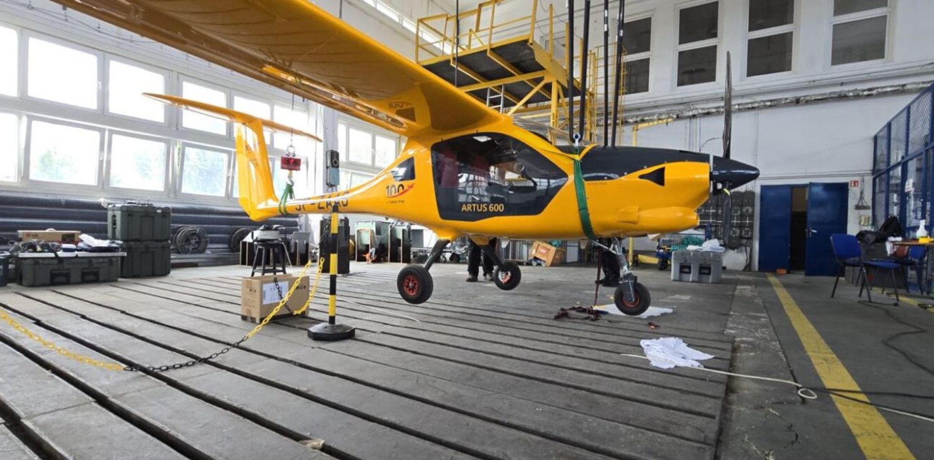 Artus Aircraft wybuduje halę produkcyjną ultralekkich samolotów na lotnisku w Gliwicach
