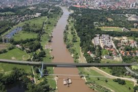 Wrocław: Ruszyła budowa Alei Wielkiej Wyspy i nowych mostów nad Odrą i Oławą [ZDJĘCIA + WIZUALIZACJE]