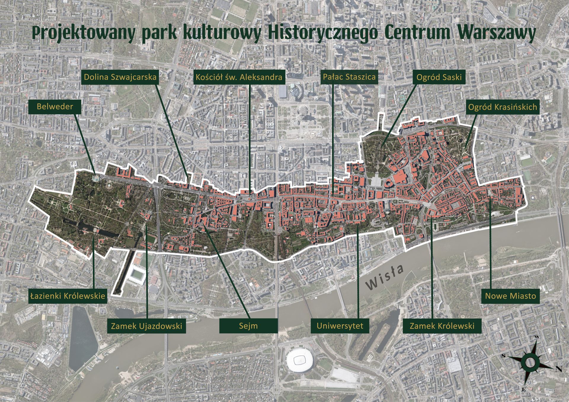 Historyczne Centrum Warszawy parkiem kulturowym